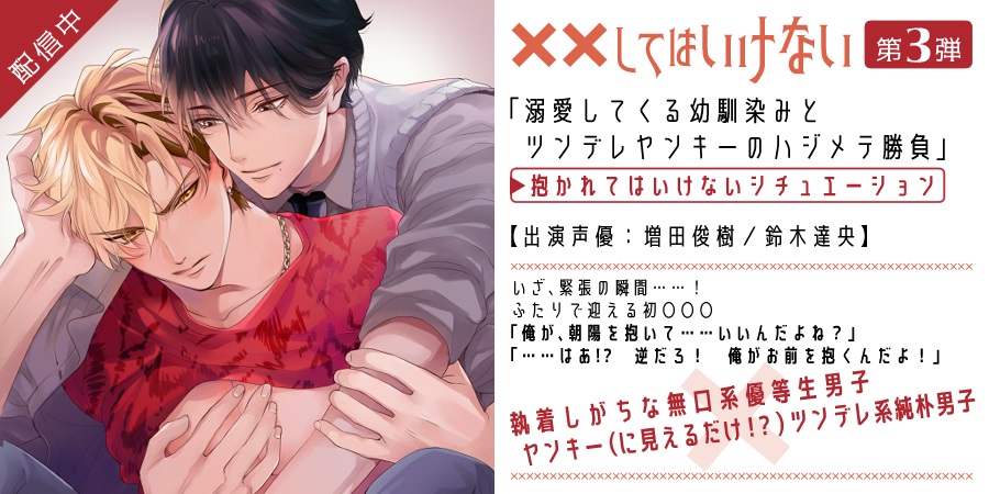 抱かれてはいけないシチュエーション｜XXしてはいけない第三弾